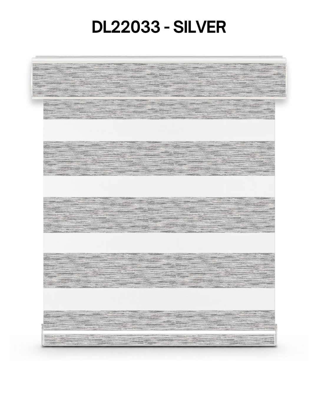 Grey custom blind