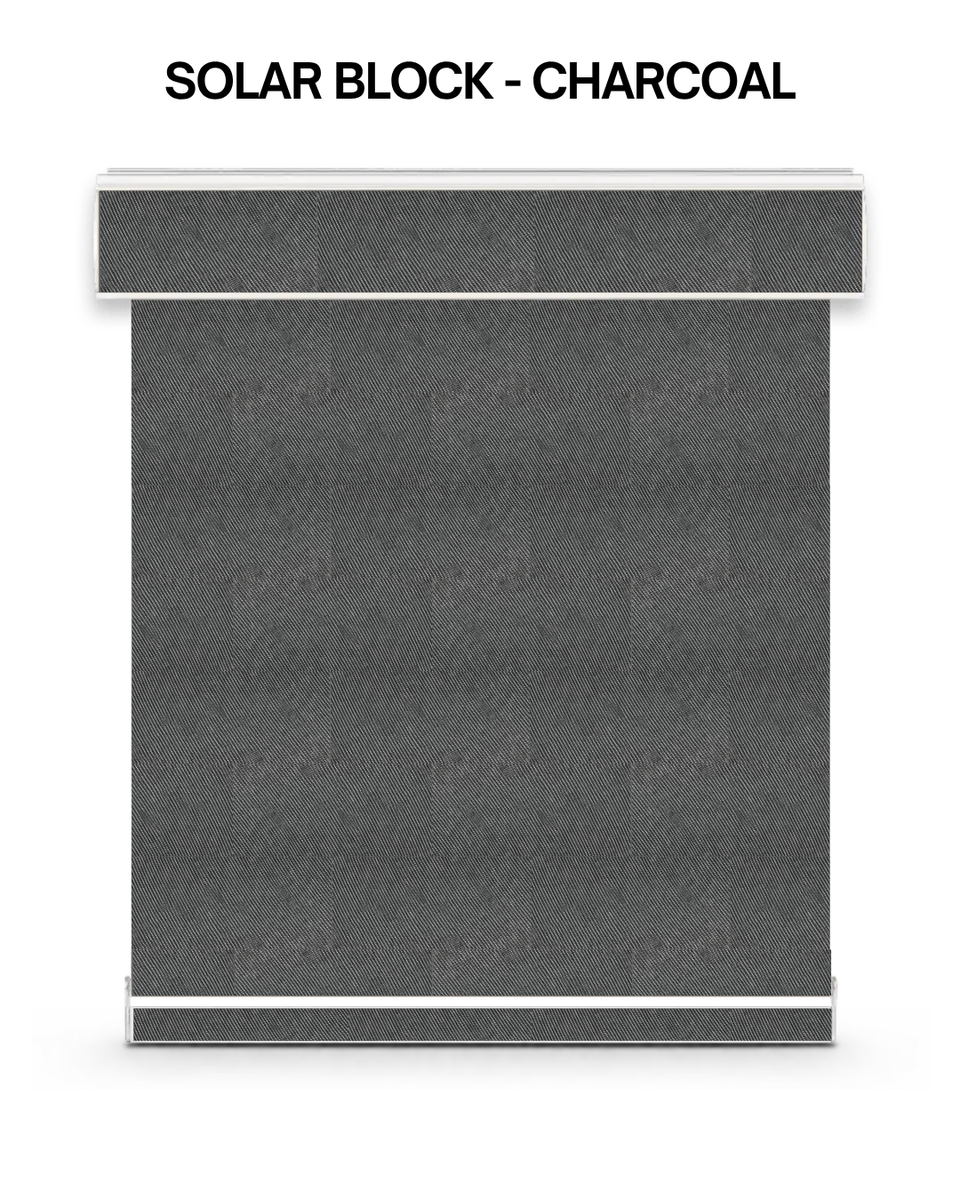 Blackout bedroom blind