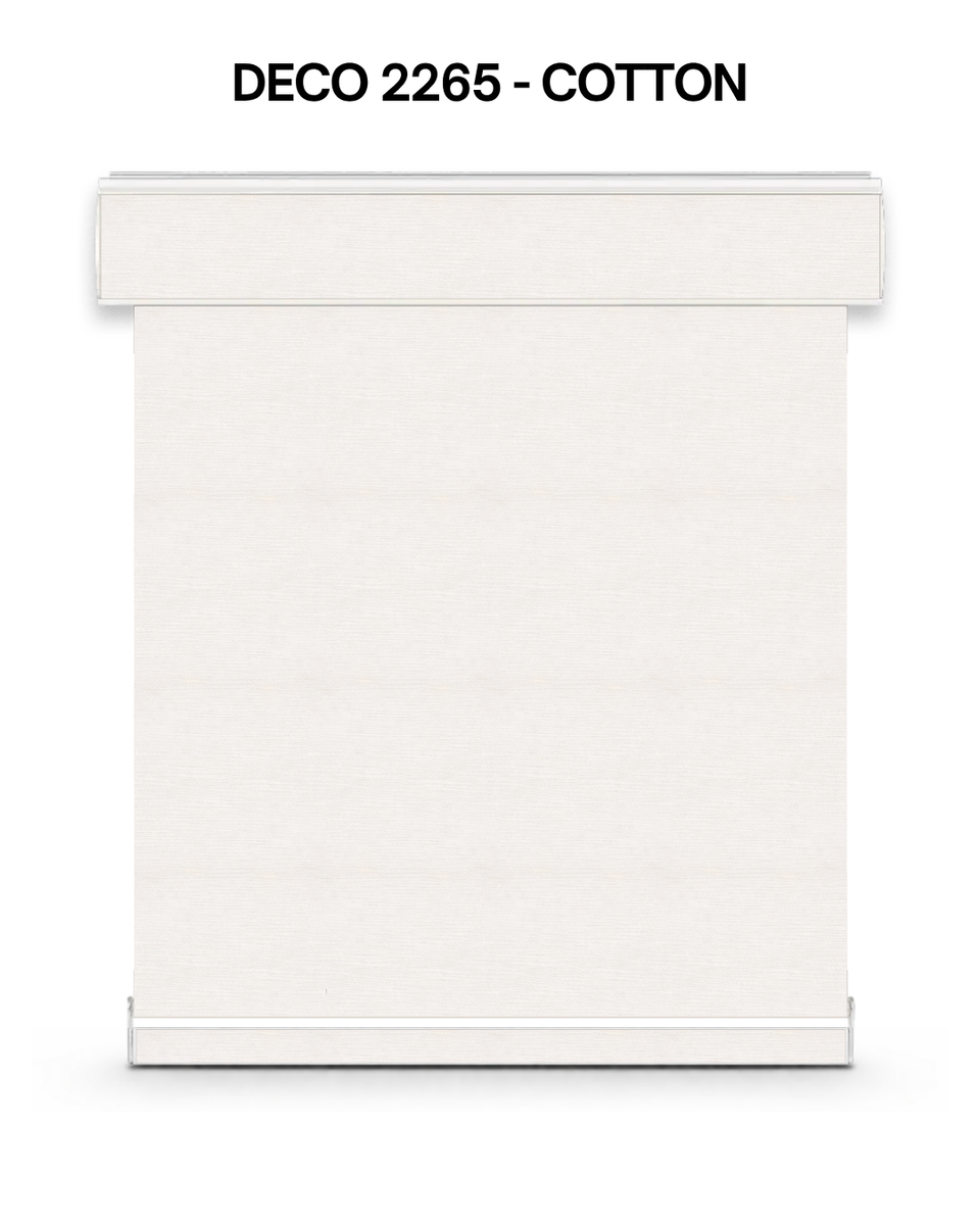 Deco 2265 Astra blockout roller blind – cotton