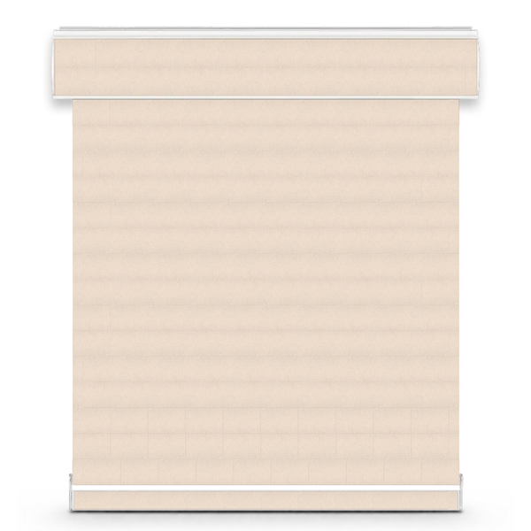 Horizontal Basket 3% Haven roller blind – sand