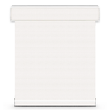 Horizontal Basket 3% Haven roller blind – arctic
