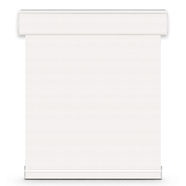 Horizontal Basket 3% Haven roller blind – arctic