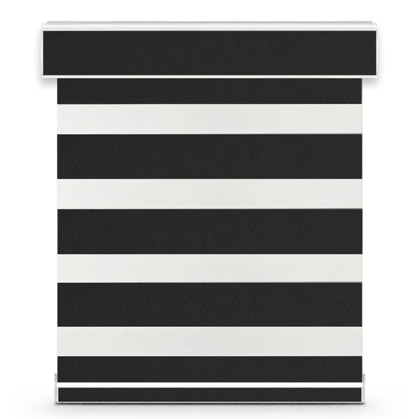 HYBZ9 Luna blackout zebra blind – onyx