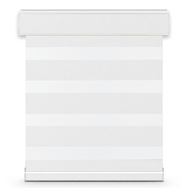 HYBZ9 Luna blackout zebra blind – arctic