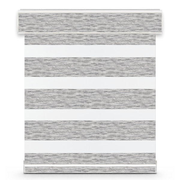 Eclipse room-darkening zebra shade