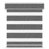 Eclipse room-darkening zebra shade