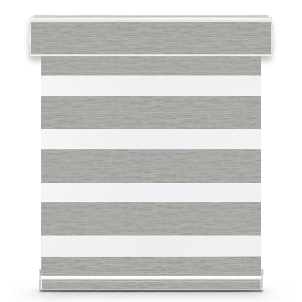 Eclipse room-darkening zebra shade
