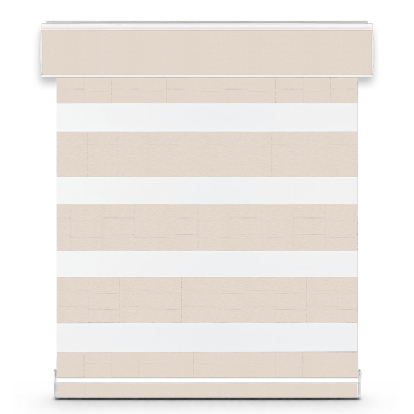 Velour room-darkening zebra shade