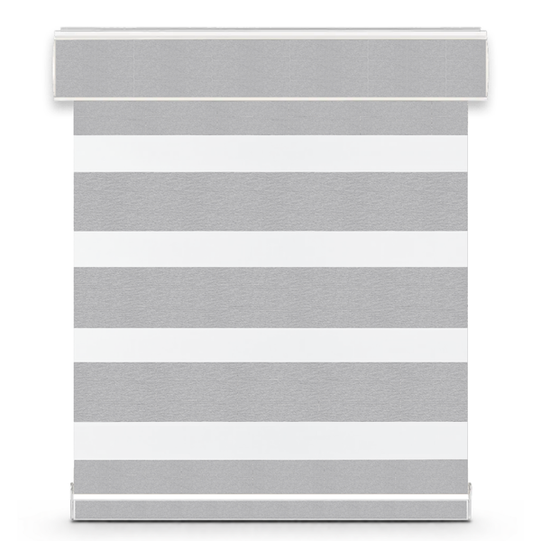 Velour room-darkening zebra shade