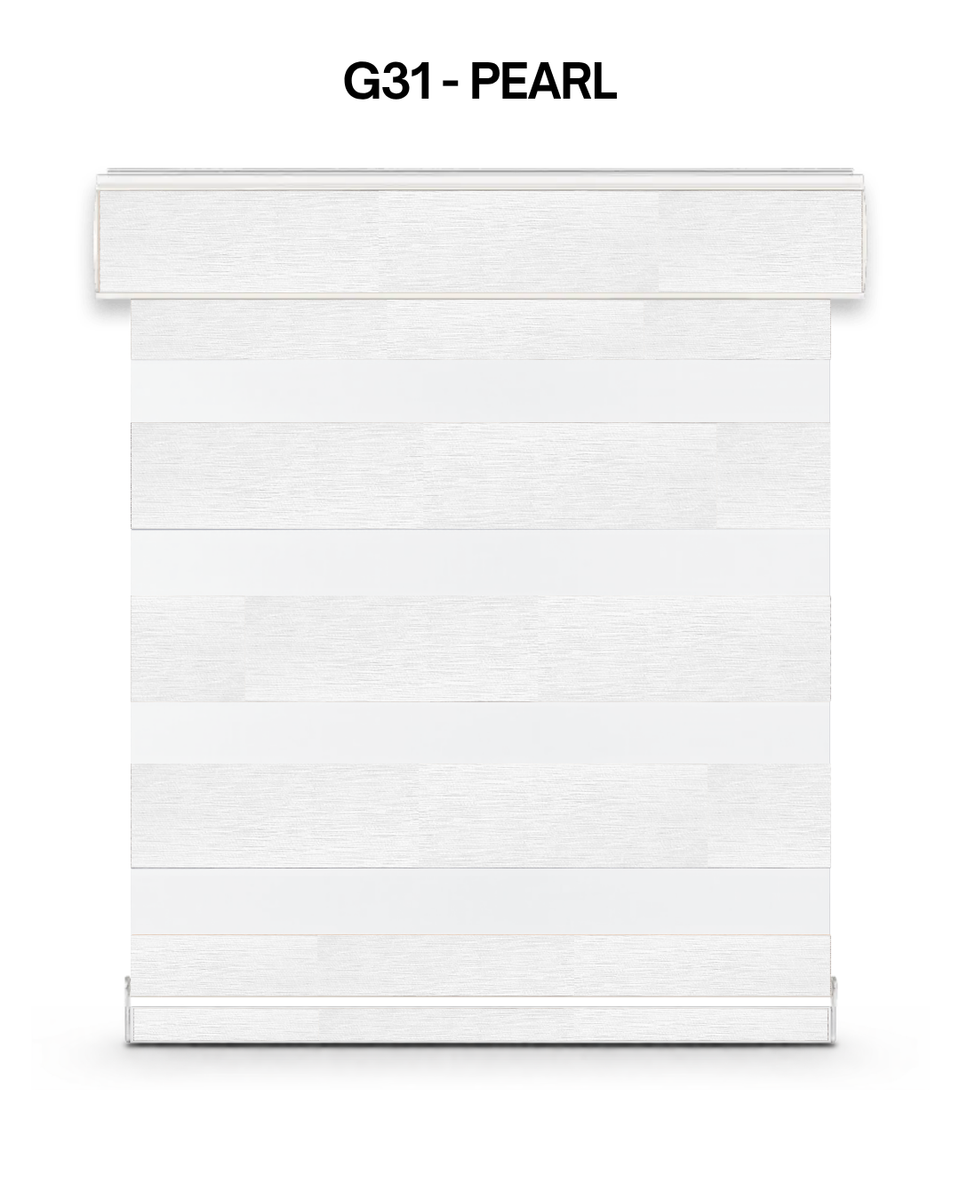 G31 Celine zebra blind – pearl