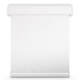 Scala Monarch blackout roller blind – white