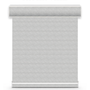 Deco 2265 Seraph translucent roller blind – pebble