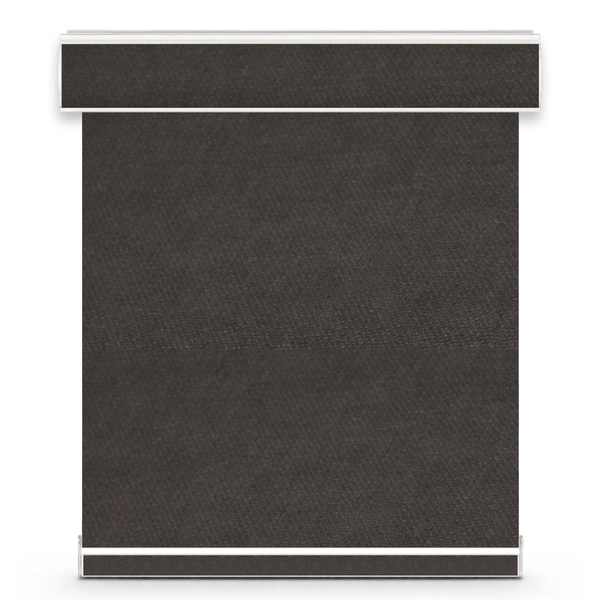 Solar Block Solace blackout roller blind – bronze