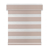Velour Room-Darkening Zebra Shade DL20205 cappuccino - DS-RD-DL202050003