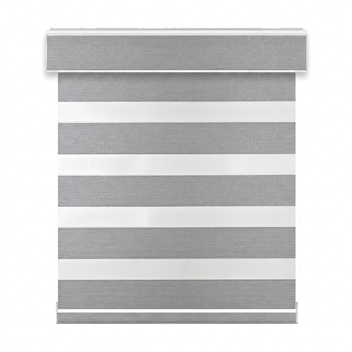 Eclipse Room-Darkening Zebra Shade DL22033 silver - DS-RD-DL22033-0001