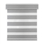 Eclipse Room-Darkening Zebra Shade DL22033 silver - DS-RD-DL22033-0001