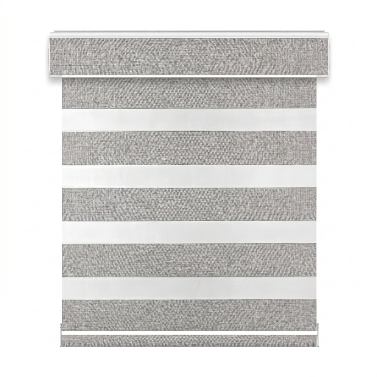 Eclipse Room-Darkening Zebra Shade DL22033 titanium - DS-RD-DL22033-0002