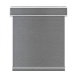 Solace Blackout Roller Shade Solar Block charcoal - SK00-0405