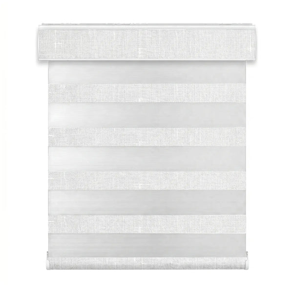 Velour Room-Darkening Zebra Shade DL20205 ivory - DS-RD-DL202050090